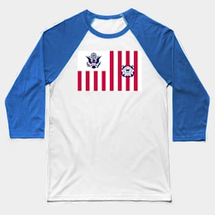 U.S. Coast Guard Ensign Baseball T-Shirt